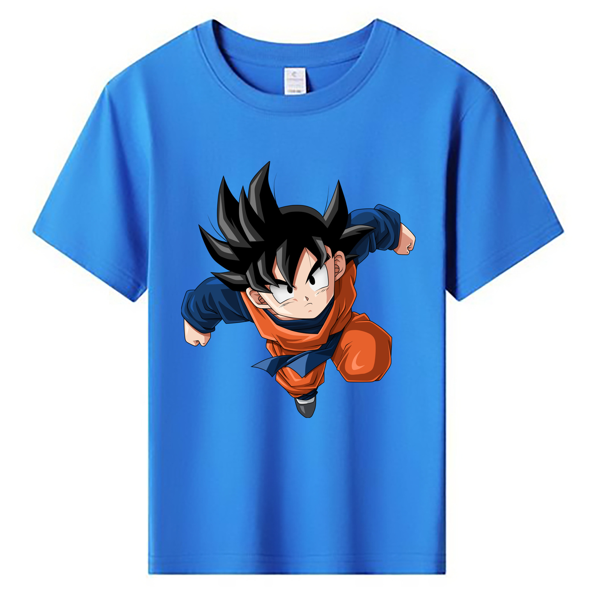 （画像用） ドラゴンボール 孫悟空（そん ごくう）Son Goku カカロット DRAGON BALL Kakarotto 綿100％キッズTシャツ（フロントプリント）